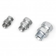BSP 1/2-3/8 adapter with nut