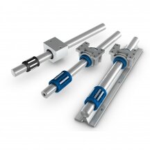 Linear ball bearings and shafts